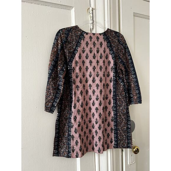 J Jill Pure Jill Printed Cotton Tunic Top NWT | S - Picture 2 of 4
